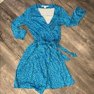 Diane Von Furstenberg classic wrap dress size 10 DVF